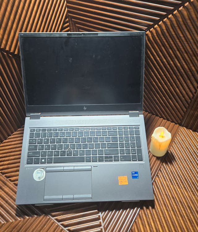 HP ZBook Fury 15 G8, photo réelle