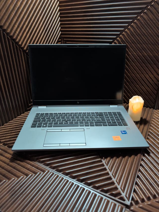 HP ZBook Fury 17 G8, photo réelle