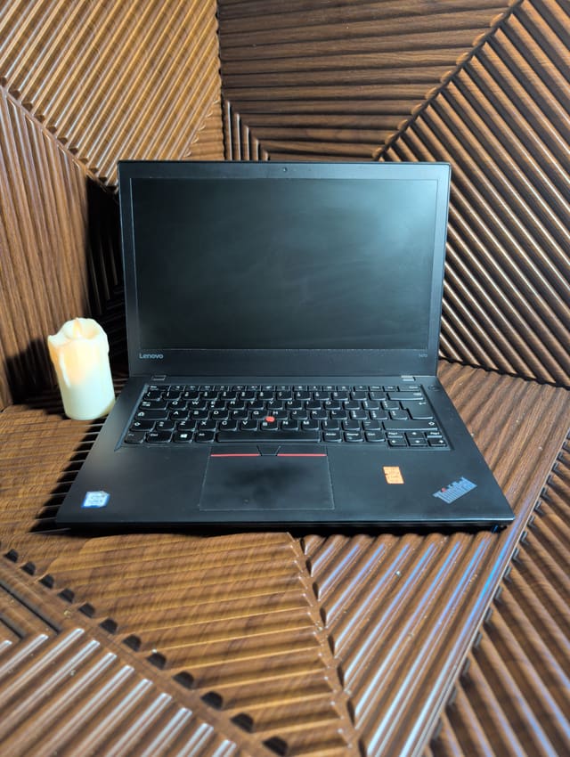 Lenovo ThinkPad T470, photo réelle