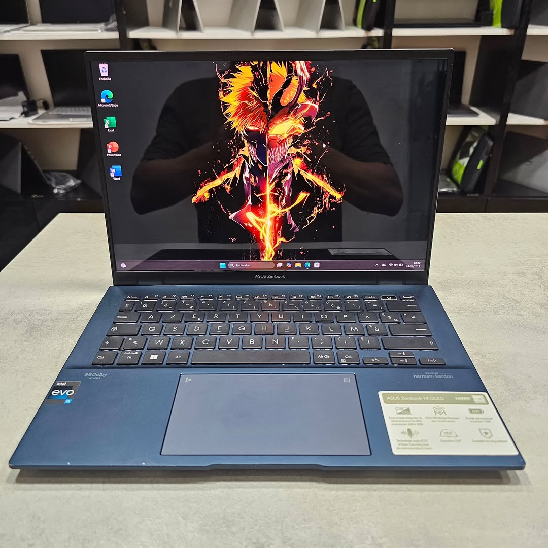 ASUSTeK COMPUTER INC. Zenbook UX3402ZA_UX3402ZA - I7-1260P - 16GB - 256 - 14" (tactile) - 2784x3240 3.2K+ / 94% (33Cy)