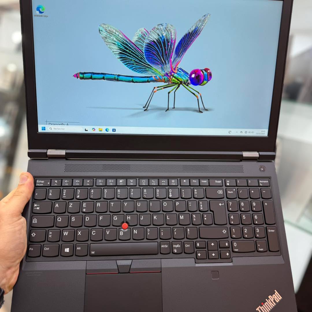 LENOVO ThinkPad P15 Gen 1 - I7-10750H - 16GB - 512 - 15" - Quadro T1000 / 100% (353Cy)