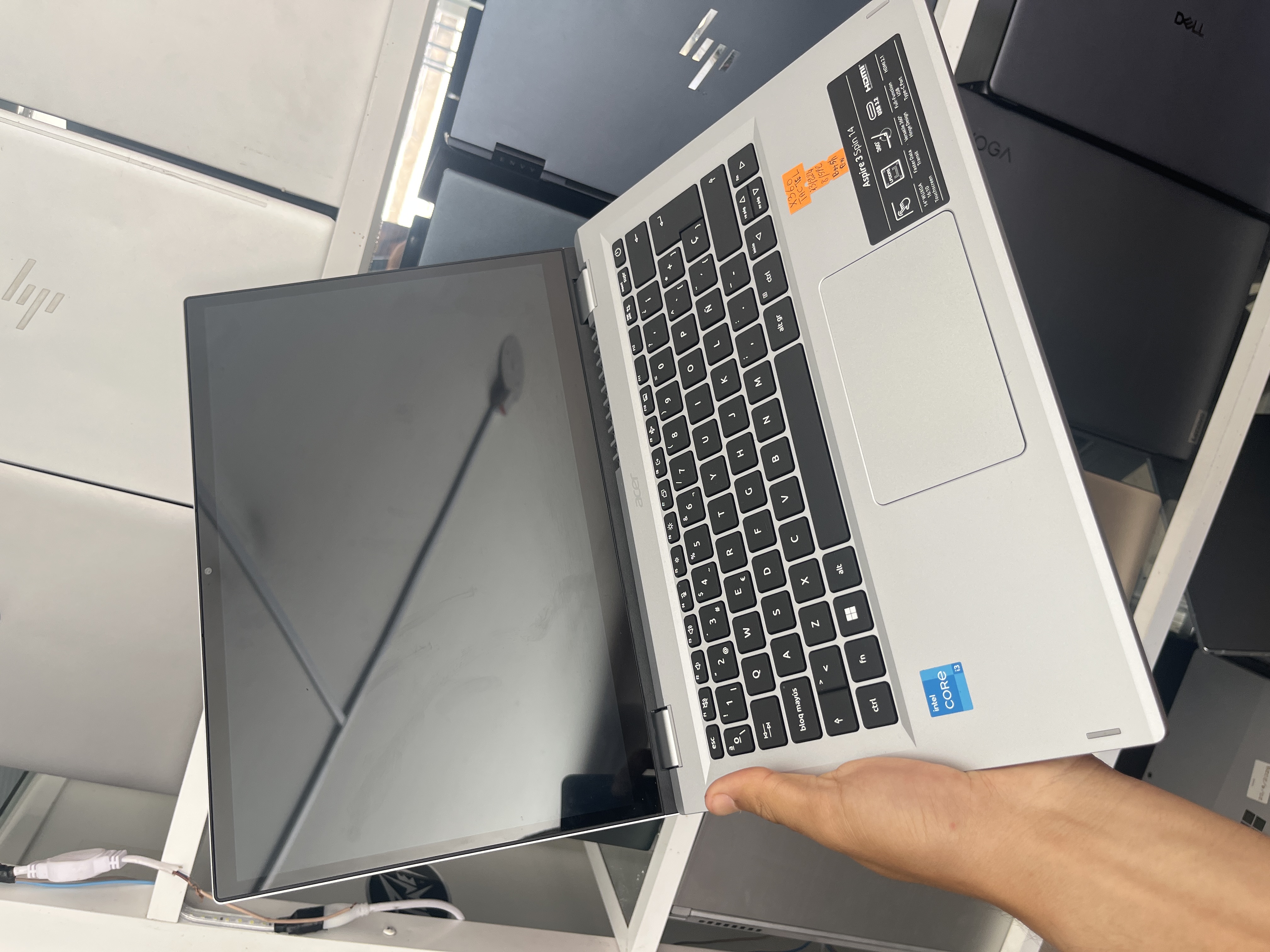 Acer Aspire A3SP14-31PT - Intel Core i3-N305 - 8GB - 512 - 14" (tactile) - 94% (41Cy)